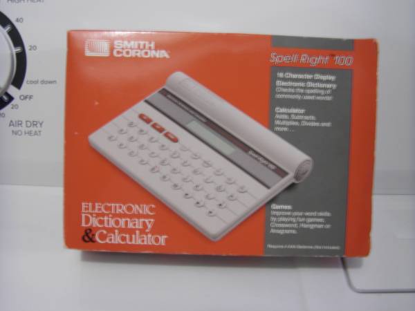 Electronic Dictionary & Calculator 1