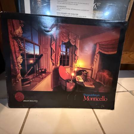 Thomas Jefferson Monticello Study 1