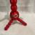 Vintage hand-painted wooden Swedish candlestick or candelabra 7 thumbnail