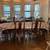 Large Expandable Dining Room Table 8' 10" with 7 Chairs 2 thumbnail