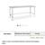 72” x 30” WORK TABLE open base STAINLESS STEEL - Restaurant Equipment   $325 5 thumbnail
