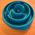 Slow Feeder Dog Bowl by Outward Hound, Blue, 8" Diameter Maze 1 thumbnail