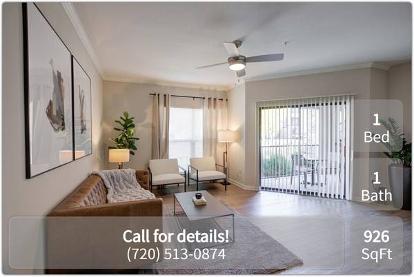 $1,640 / 1br - 926ft2 - Stop by today at the 1 bed / 1 bath of your dreams! 926 Sq Ft! (Aurora - 42-Mile Cherry Creek Trail)63920603483139121