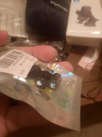 BMW X3 reverse led bulbs and valve stem covers - $30 (Pinson)63471122249091121