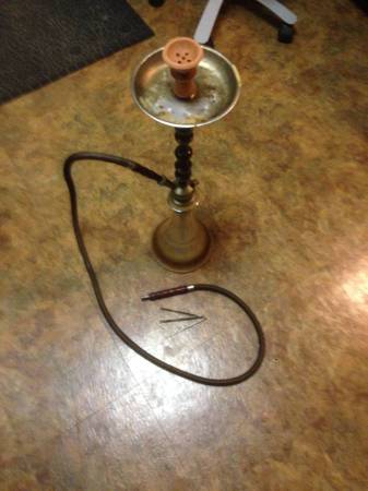 Hookah / Shisha Pipe with Clay Bowl & 70" Hose Egyptian 1