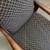 CHAIR SOLID WOOD HAND MADE AND CARVED , UPHOLSTERED 14 thumbnail