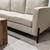 LUX OATMEAL COLOR 82" SOFA WITH 6" STEEL LEGS-COMMERCIAL GRADE 2 thumbnail