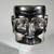 Large Silver Face Vase/Planter 3 thumbnail