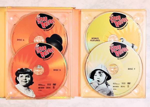 The Little Rascals - The Complete Collection, 8 DVD set - cds