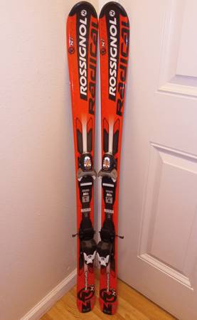 Rossignol Radical X1 120cm all mountain Kids Jr skis + Comp J
