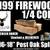 Firewood Delivered Stacked or Wood Yard Pick Special - DEER CREEK 1 thumbnail