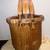 Primitive Antique Chinese Willow Rice Grain Basket 6 thumbnail