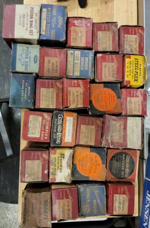 Vintage Piston Ring Sets Ford Dodge Etc. 1