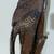 OLD PAPUA NEW GUINEA 29" TALL CARVED WOOD STATUE WITH COWRIE SHELLS 4 thumbnail