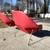 Womb Chairs-Standard Size-Red Upholstery, tubular Frames $885 each!! 7 thumbnail