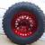 4 New 17X9 Red TIS Rims LT 285 70 17 Hercules MT Tires *6X135* *-12MM* 2 thumbnail