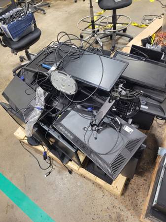 30ish Computer monitors 1