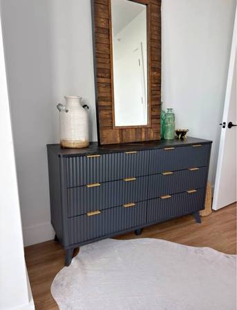 Dresser organizer 6-drawers Black 1