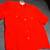 VINTAGE RED SILK TOP with Nice Details - Size 14 1 thumbnail