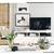 CB2 TV console media console tv cabinet dresser bookcase 60” new condition 9 thumbnail