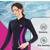 NEW XL Seaskin Wetsuit Top (ONLY) Women 3mm Front Zipper Wet Suit 2 thumbnail