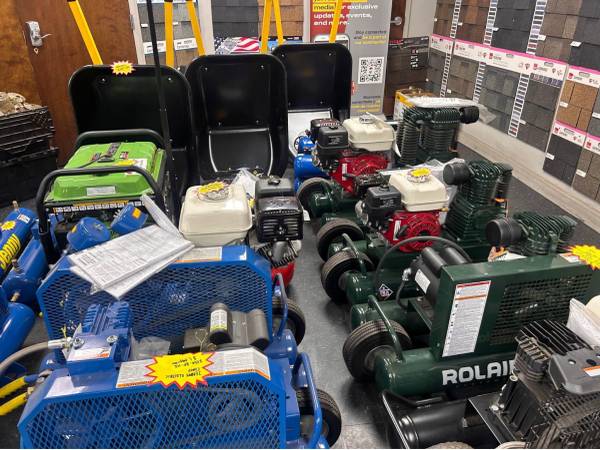 COMPRESSOR-AIR TOOLS-DISCOUNTED-FRAMING 1