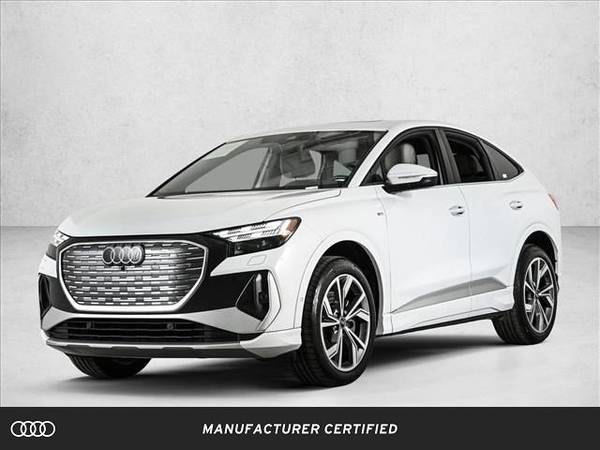 2023 Audi Q4 e-tron Sportback Prestige AWD All Wheel Drive Certified SUV Electri 1