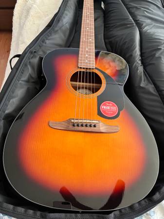 Fender acoustic guitar 1