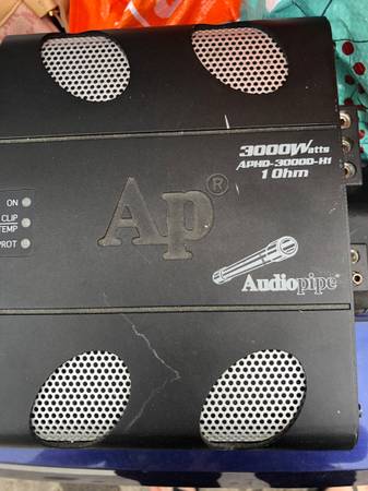 Audio pipe 3000 watt amp 1