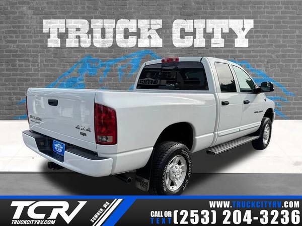 2004 Dodge Ram 2500 Laramie Quad Cab - $16,999 (Sumner, WA)63473531471491122