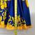Beautiful Hawaiian Women’s Muumuu Dress Size L Blue and Yellow Floral 9 thumbnail