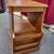 Vintage Bassett End Table Magazine Rack - Solid Wood w Drawer 6 thumbnail