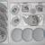 1980s Reutter Christmas 15pc Kids Tea Service 4 thumbnail