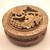 Vintage Artisan Hand Carved Stone Footed Cricket Trinket with Lid Box 3 thumbnail