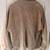Dior Faux Suede Jacket Mens XL  Tan Suede Perforated Leather Bomber 3 thumbnail