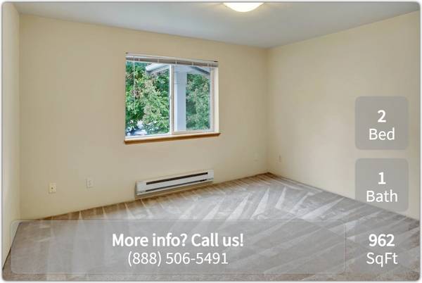 $1,985 / 2br - 962ft2 - This deal won't last long! Gorgeous 2 bed, 1 bath! Prime location. (Everett)63934419602306122