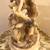 Hand Carved Marble Sculpture Dogs & Mountain Lion in Tree 2 thumbnail