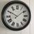 Sterling & Noble 20" Round Roman Numeral Wall Clock Quartz Movement 1 thumbnail