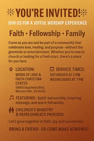 Join us for Worship (Mission Hills)63829759309571120