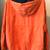 Women's Vintage GAP Full Zip Rain Jacket Hooded Small Orange w/pocket 4 thumbnail
