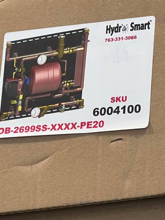 Hydro smart radiant heat panel - plate exchanger 1