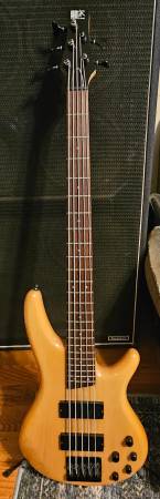 1997 Ibanez Soundgear 405 5 String Bass 1