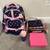 *Lot of 4 PCS Mackenzie Navy Pink Multi Hearts Backpack, Lunchbox, Bento Box* 1 thumbnail