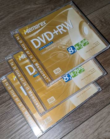 DVD re-writable media 1