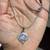 Sterling Silver Necklace with Natural Moon Stone 10 thumbnail