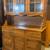 Vintage Ethan Allen Solid Maple Colonial Style Two Piece Hutch Cabinet 2 thumbnail