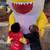 Inflatable Costume Yellow Shark -adult 1 thumbnail