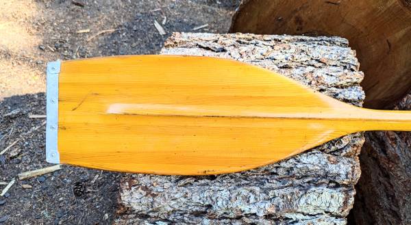 Wooden Kayak Paddle - Vintage Wall Decor - 6' 11" Long - $40 (Timberlake in Shelton, WA)63471354925825121