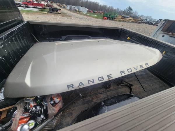 2003 to 2012 Range Rover hood 1