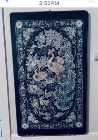 Korean Chinoiserie Folding Tea Table 1